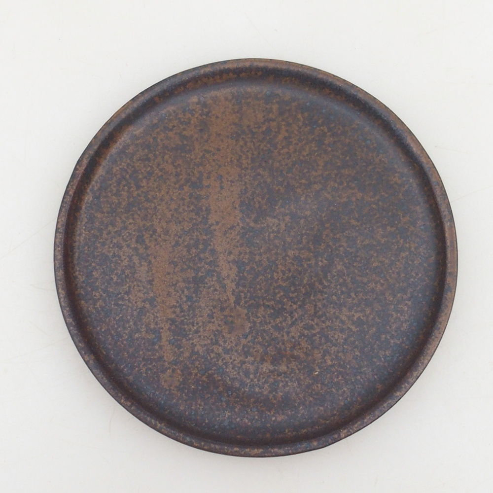 Ronde Bonsai Console D6-M - 11 x 11 x 1 cm - bruin
