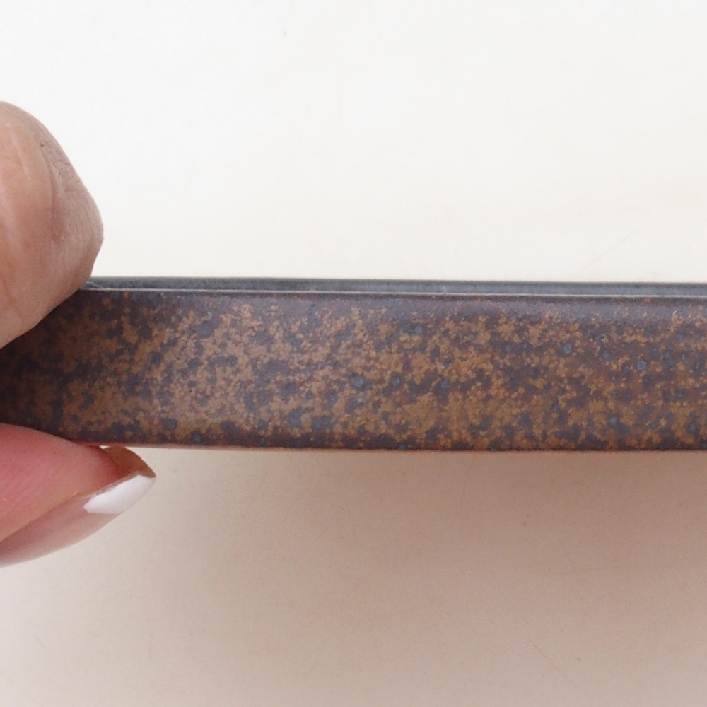 Ronde Bonsai Console D7-S - 16 x 16 x 1 cm - bruin