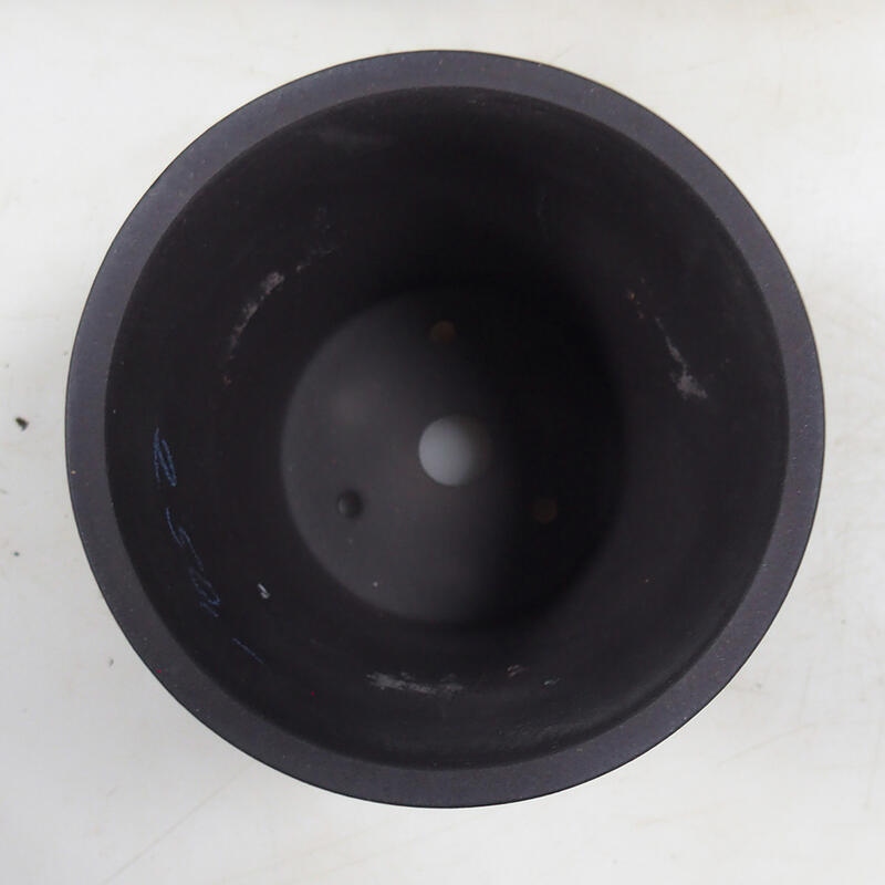 Bonsaischaal 10,5 x 10,5 x 10 cm, kleur zwart