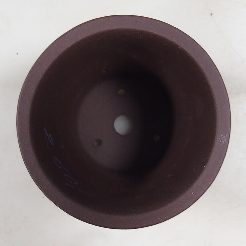 Bonsaischaal 10,5 x 10,5 x 10 cm, kleur bruin