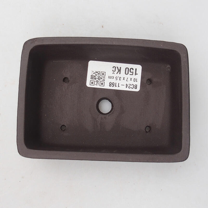 Bonsaischaal 11 x 8 x 4 cm, bruin