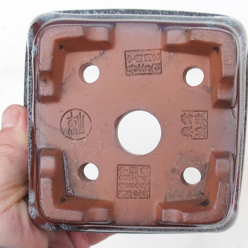 Bonsaischaal 12 x 12 x 7 cm, bruin