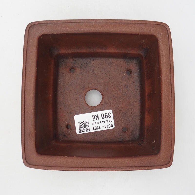 Bonsaischaal 13 x 13 x 6 cm, bruin