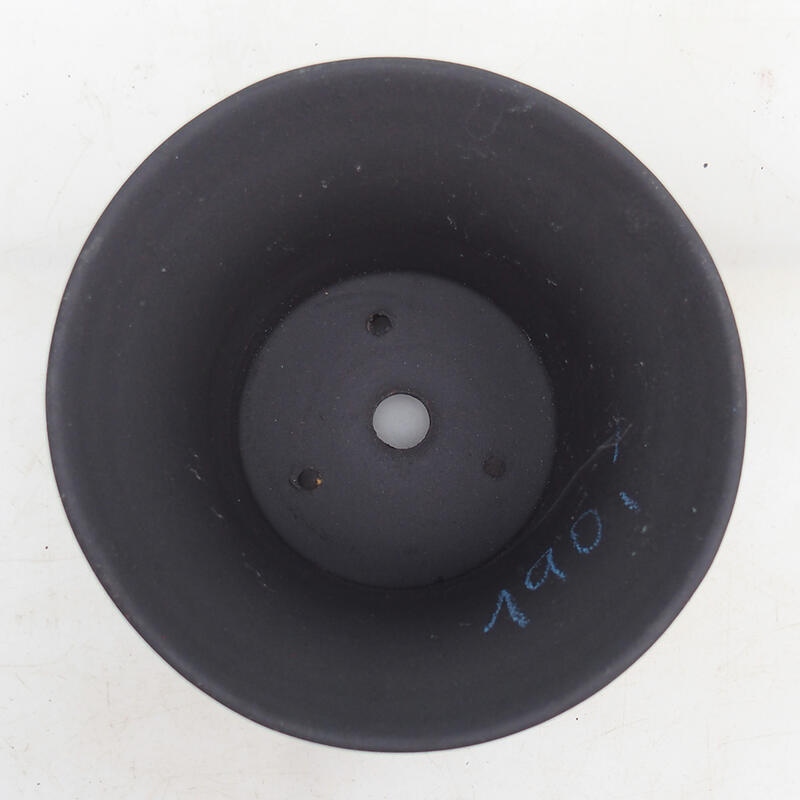 Bonsaischaal 13 x 13 x 8 cm, zwart