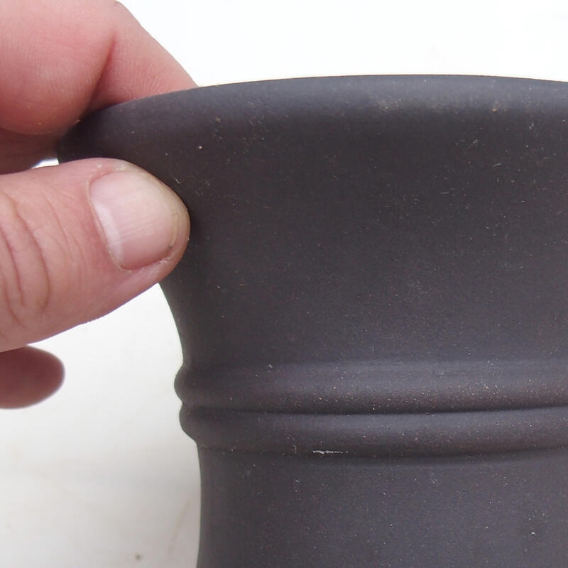 Bonsaischaal 13 x 13 x 8 cm, zwart