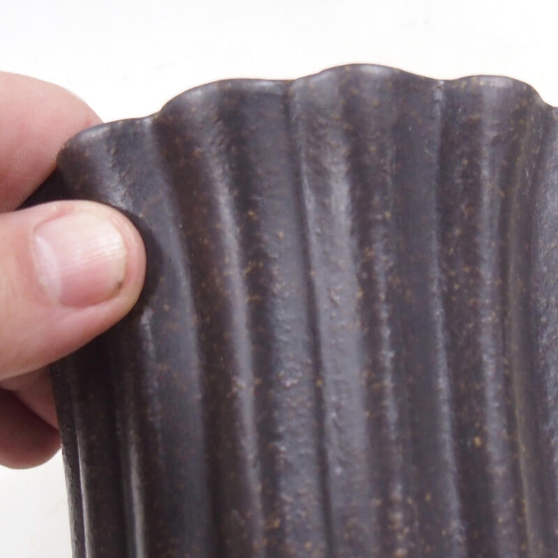 Bonsaischaal 13 x 13 x 9,5 cm, bruin