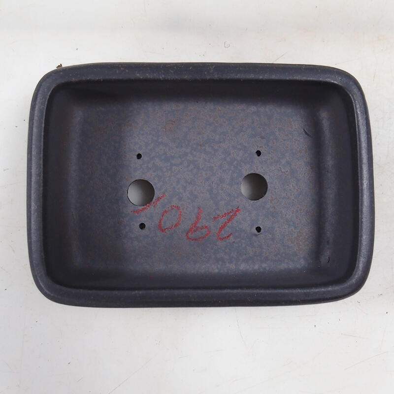 Bonsaischaal 14,5 x 10,5 x 4,5 cm, kleur bruin