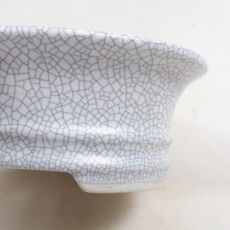 Bonsaischaal 14,5 x 11,5 x 5,5 cm, raku kleur