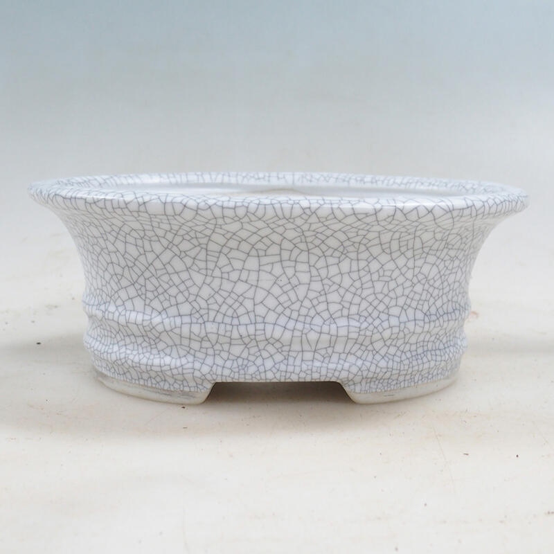 Bonsaischaal 14,5 x 11,5 x 5,5 cm, raku kleur