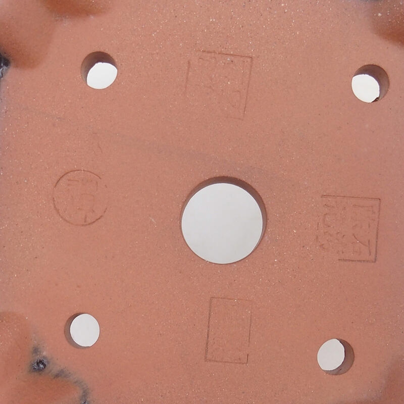 Bonsaischaal 14,5 x 14,5 x 8,5 cm, kleur bruin