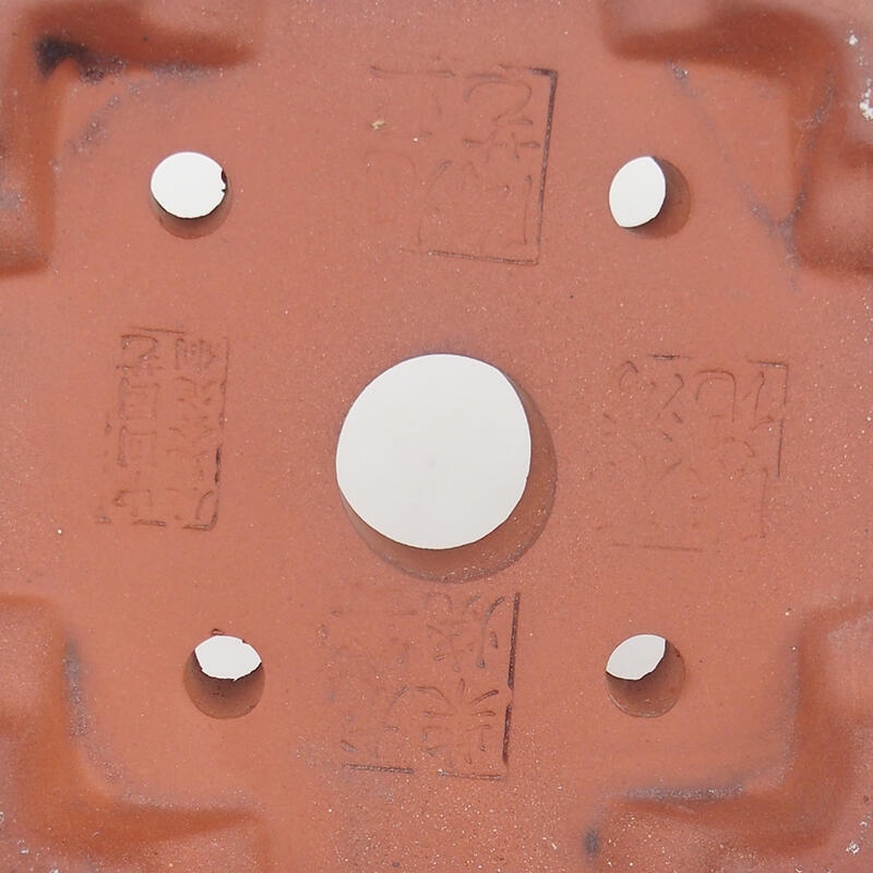 Bonsaischaal 14 x 14 x 8 cm, kleur blauw