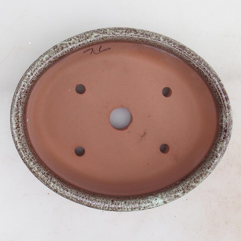 Bonsaischaal 15,5 x 13 x 5 cm, bruin