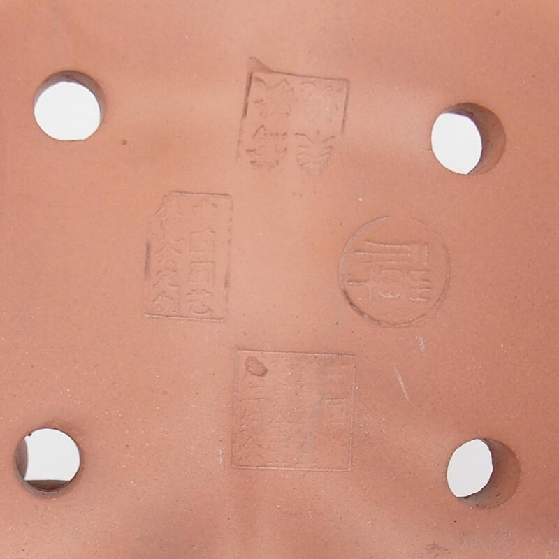 Bonsaischaal 15 x 12 x 4 cm, kleur blauw