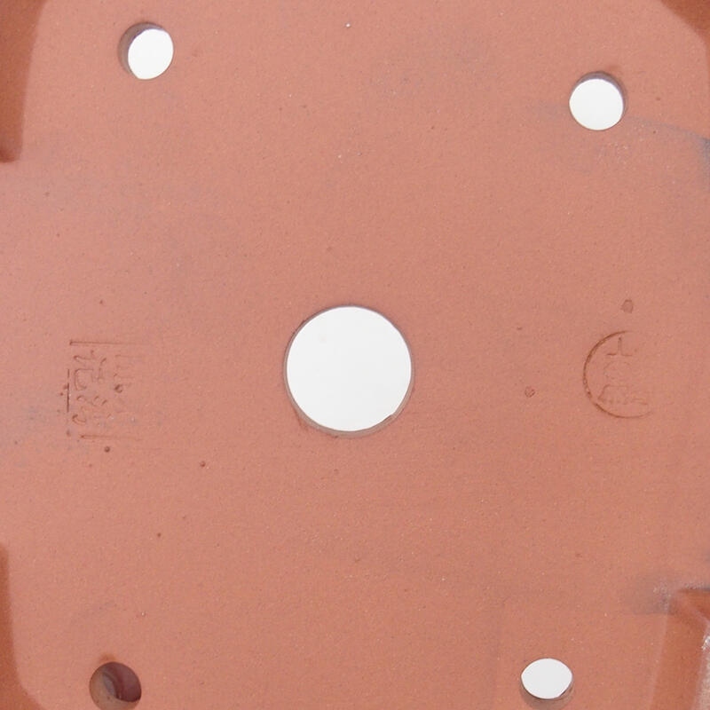 Bonsaischaal 15 x 13 x 5 cm, kleur blauw-wit