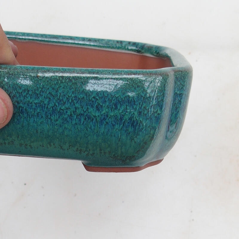 Bonsaischaal 15 x 13 x 5 cm, groen