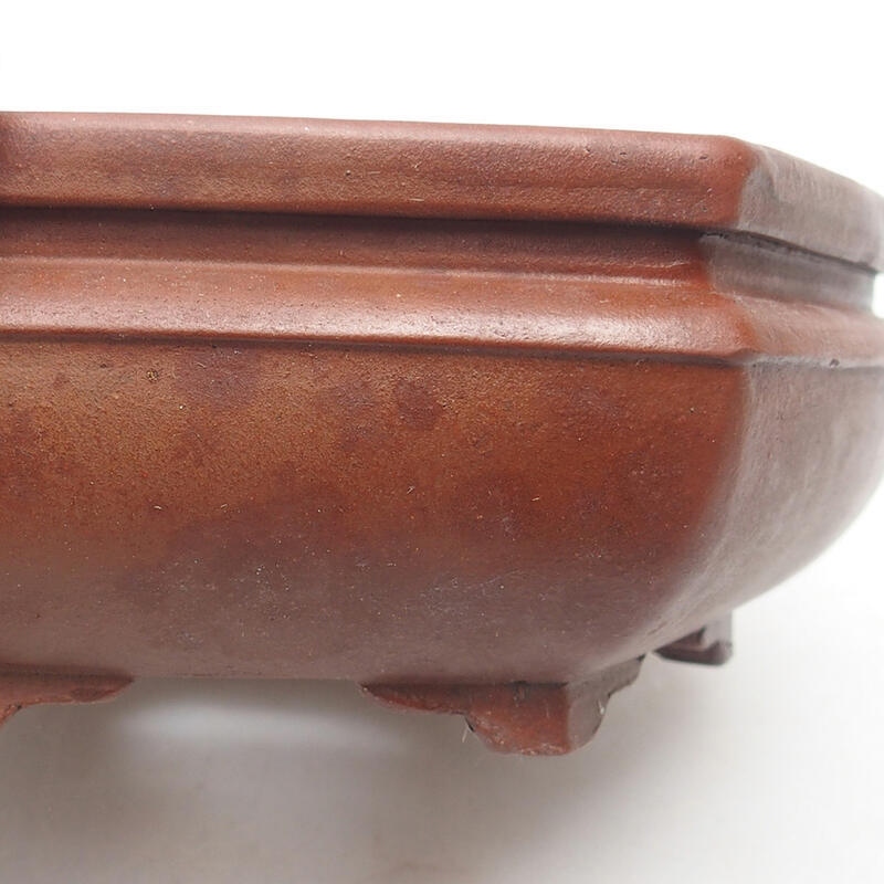 Bonsaischaal 15 x 14 x 5,5 cm, bruin