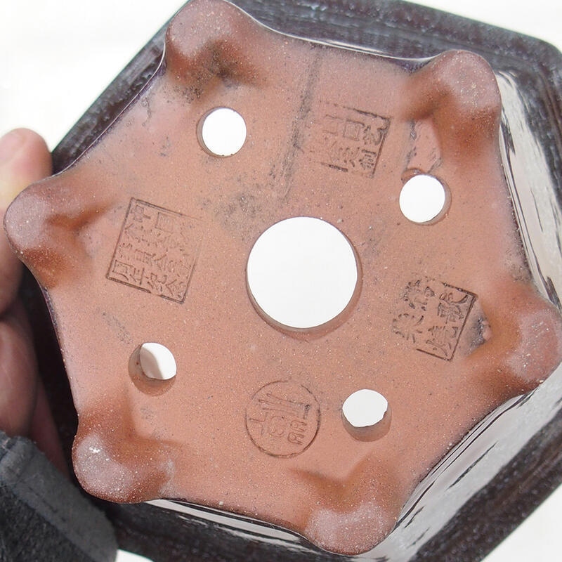 Bonsaischaal 15 x 14 x 9 cm, bruin