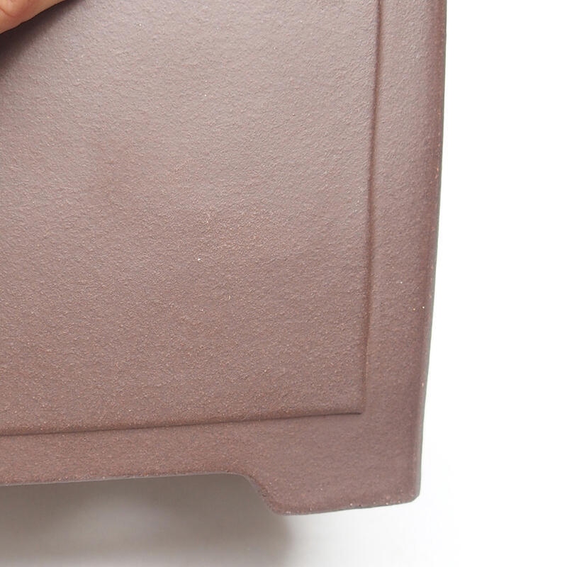 Bonsaischaal 15 x 15 x 11,5 cm, kleur bruin