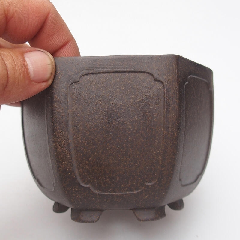 Bonsaischaal 15 x 15 x 9 cm, bruin