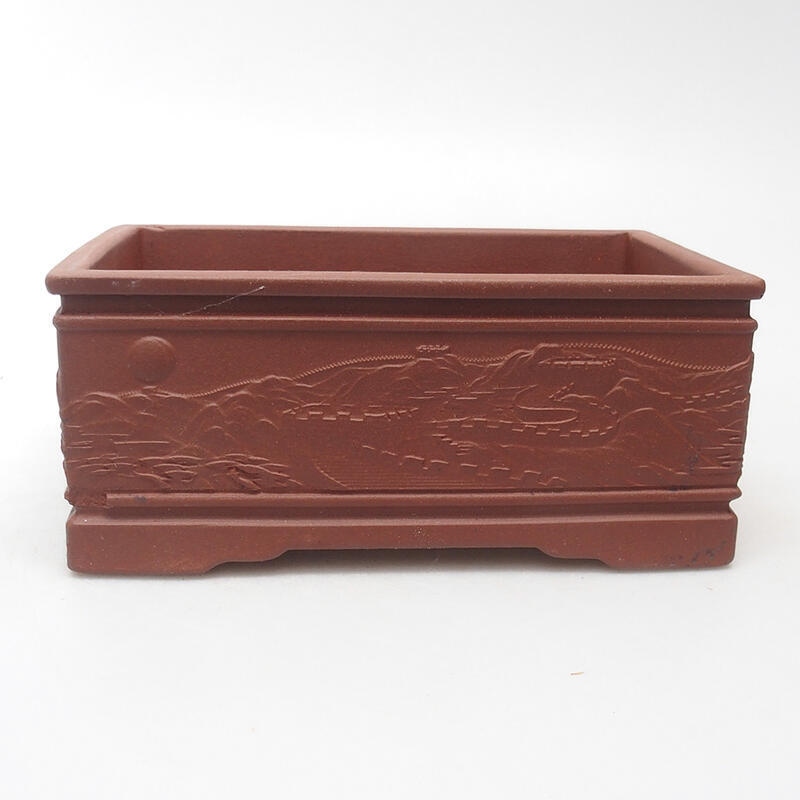 Bonsaischaal 16 x 11 x 6,5 cm, baksteenkleur