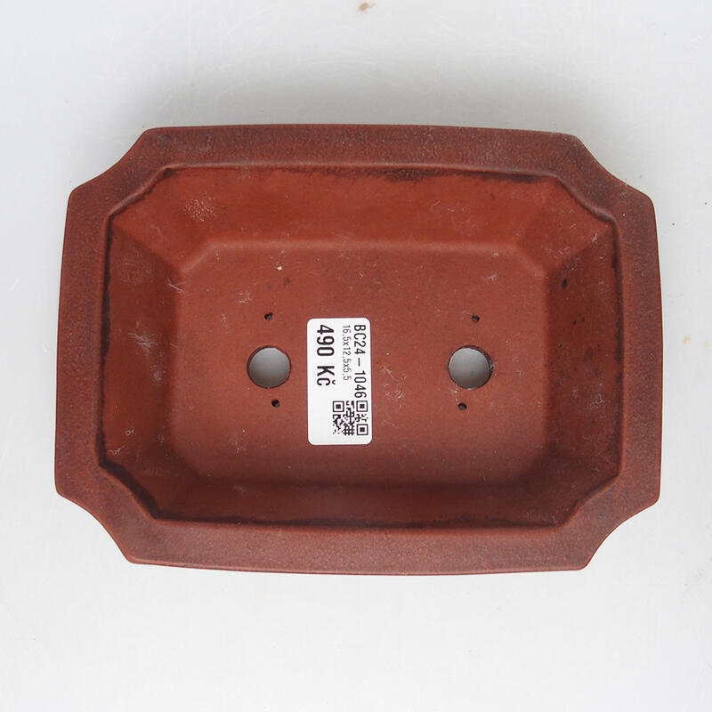 Bonsaischaal 16 x 12 x 5 cm, bruin