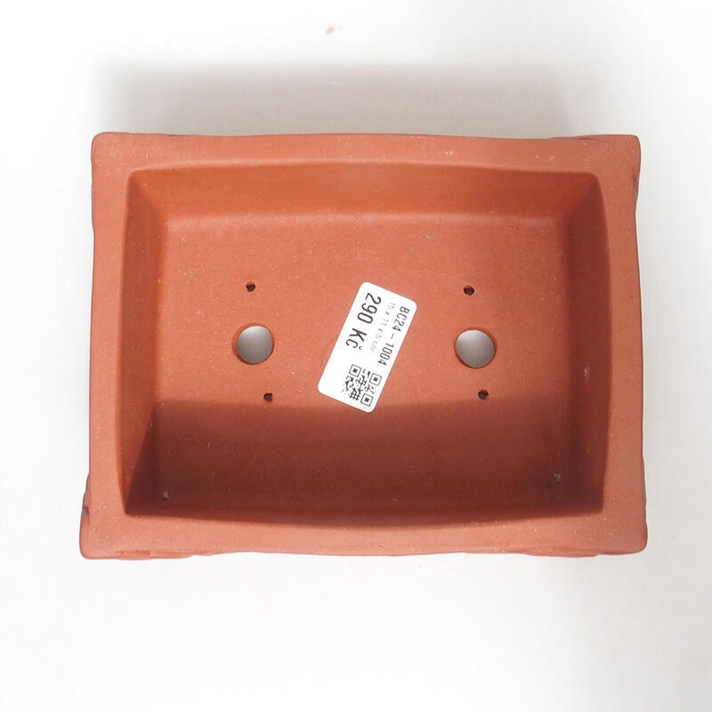 Bonsaischaal 16 x 12 x 7 cm, baksteenkleur