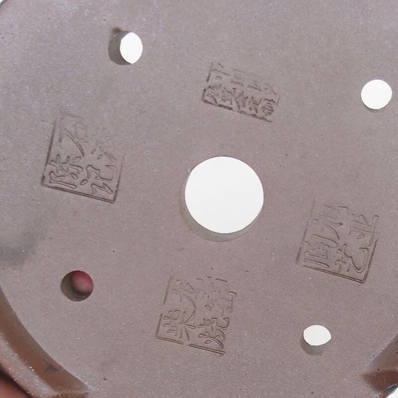 Bonsaischaal 16 x 16 x 5 cm, kleur blauw