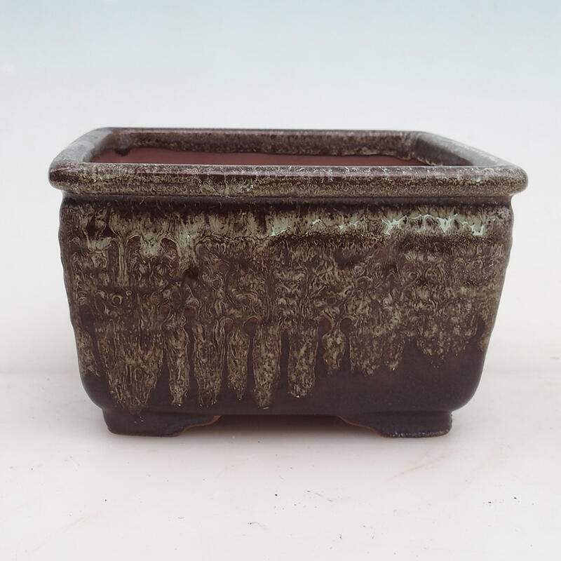 Bonsaischaal 16 x 16 x 9,5 cm, bruin