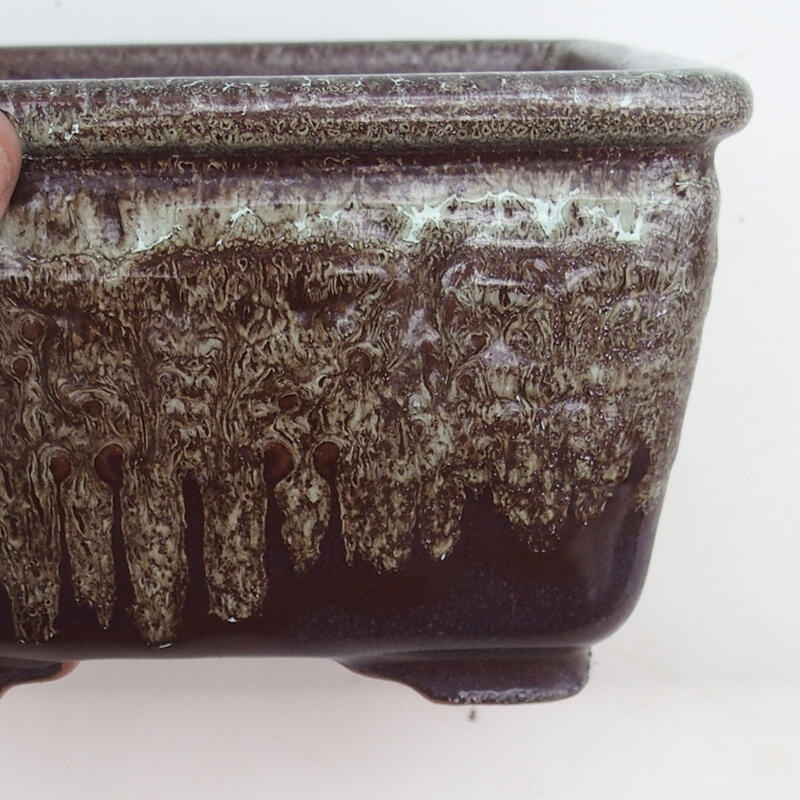 Bonsaischaal 16 x 16 x 9,5 cm, bruin