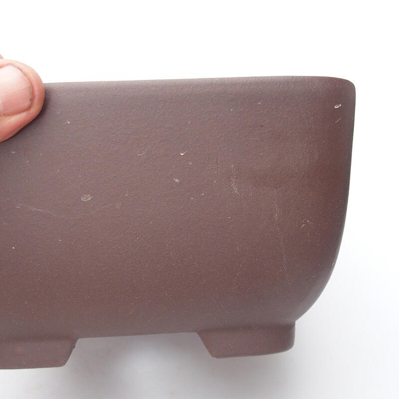 Bonsaischaal 17,5 x 17,5 x 10 cm, kleur bruin