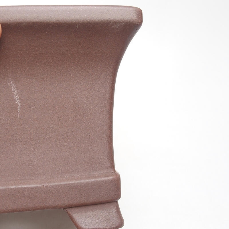 Bonsaischaal 17 x 17 x 12 cm, bruin