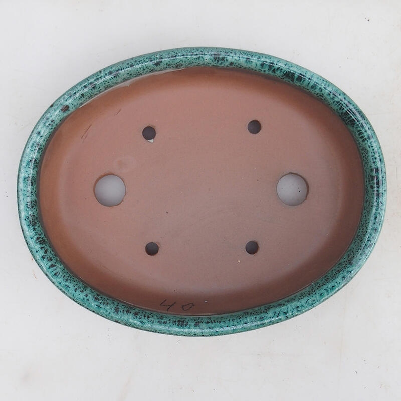 Bonsaischaal 18,5 x 14,5 x 4,5 cm, groen