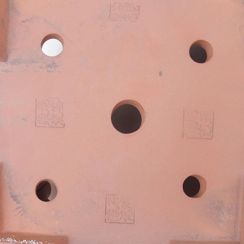 Bonsaischaal 19,5 x 19,5 x 10 cm, kleur bruin