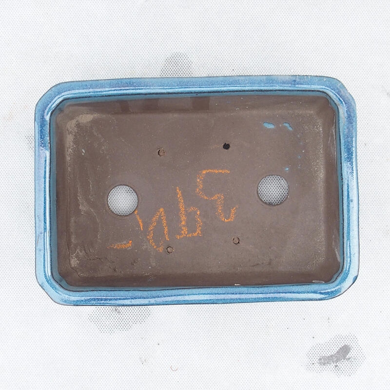 Bonsaischaal 20 x 14 x 6,5 cm, kleur blauw