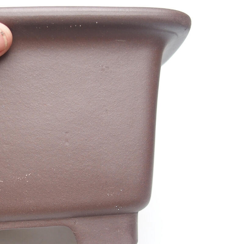 Bonsaischaal 20 x 20 x 12,5 cm, bruin