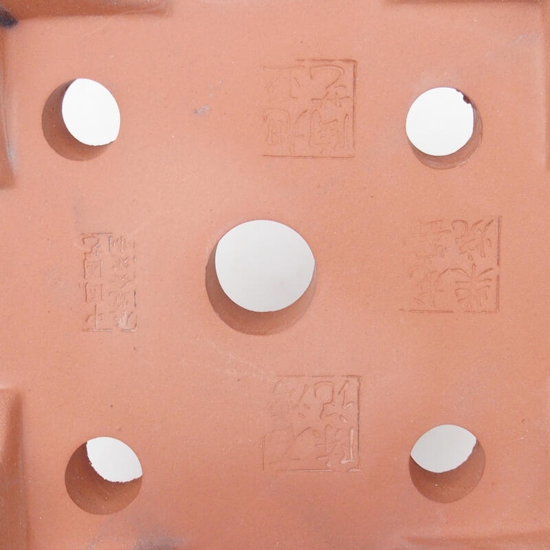 Bonsaischaal 20 x 20 x 15,5 cm, kleur blauw