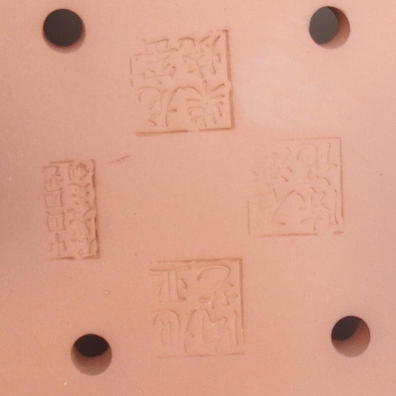 Bonsaischaal 21 x 16 x 4,5 cm, bruin