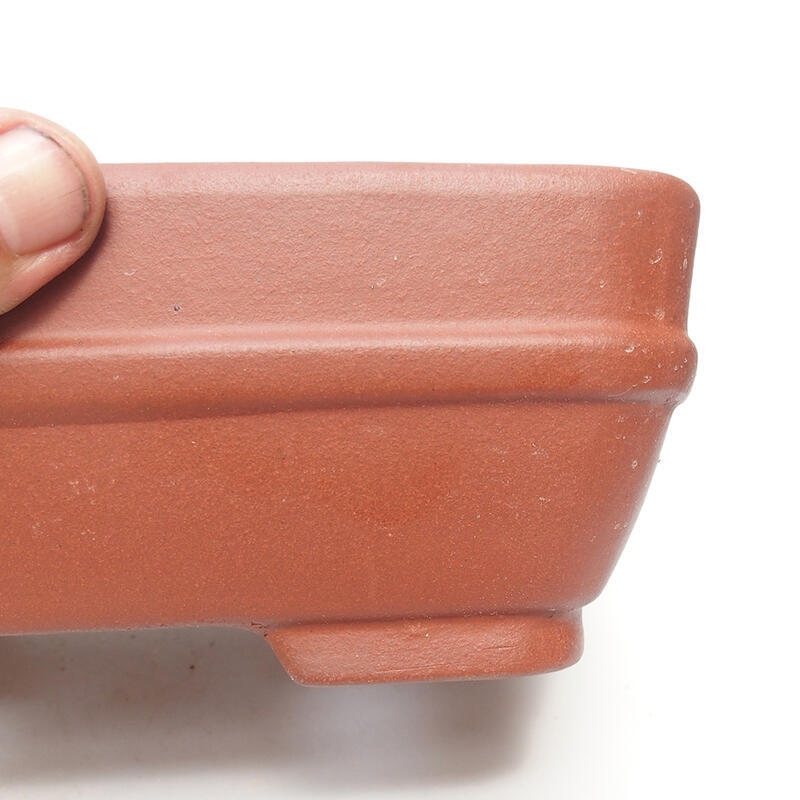 Bonsaischaal 21 x 16 x 7,5 cm, baksteenkleur