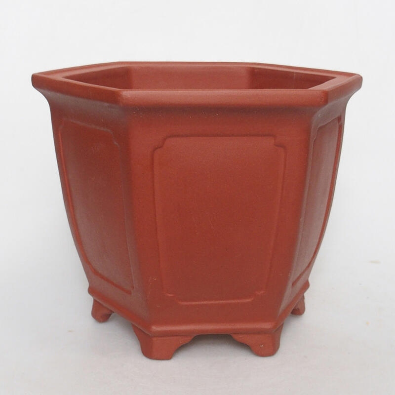 Bonsaischaal 21 x 18 x 16 cm, baksteenkleur