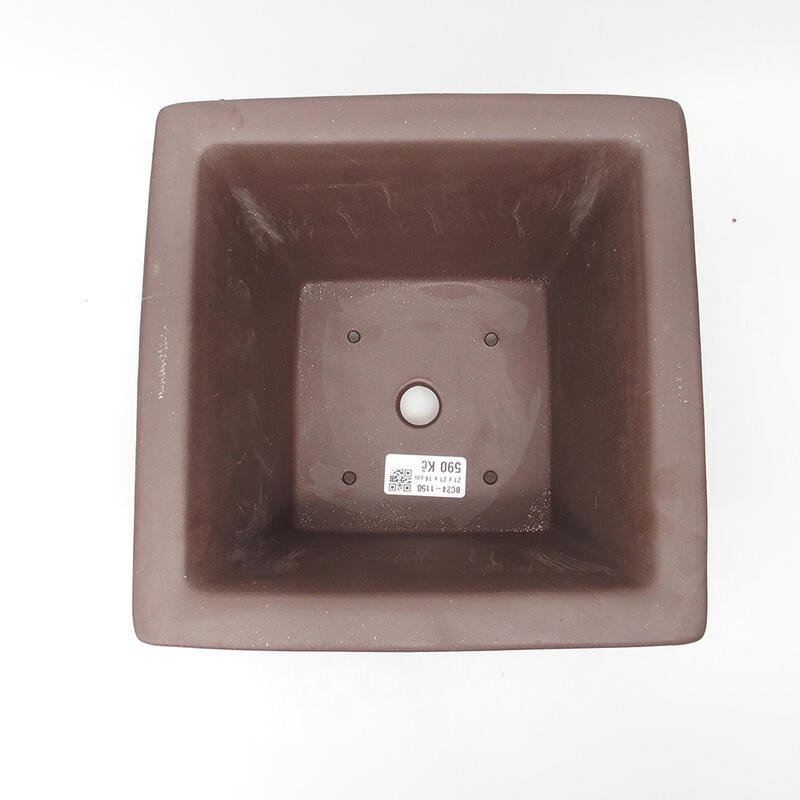 Bonsaischaal 21 x 21 x 14 cm, bruin