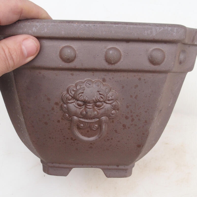 Bonsaischaal 21 x 21 x 15,5 cm, natuurlijke kleur