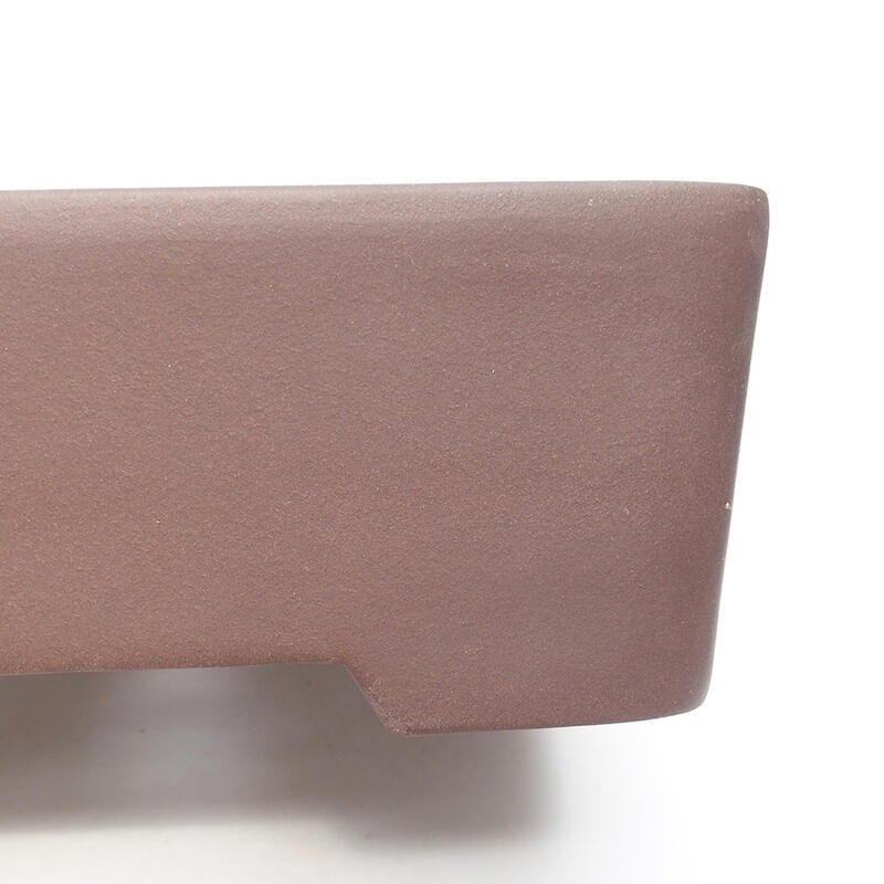 Bonsaischaal 21 x 21 x 7,5 cm, bruin