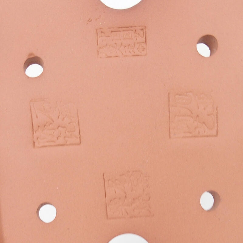 Bonsaischaal 22 x 16,5 x 4 cm, kleur blauw