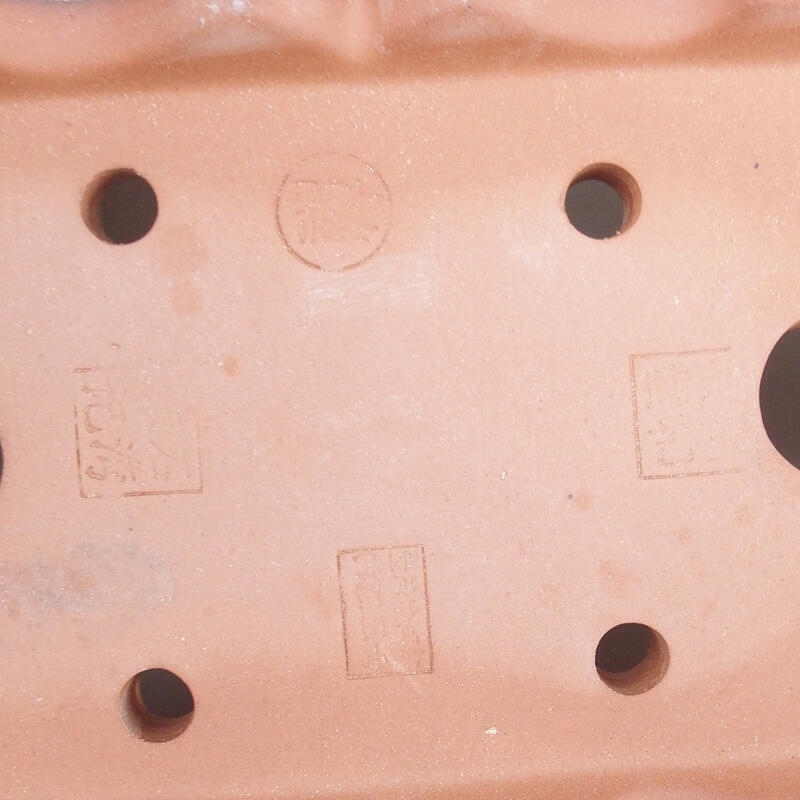 Bonsaischaal 22 x 17 x 5,5 cm, kleur blauw