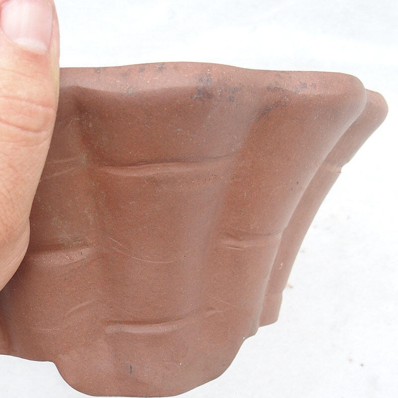 Bonsaischaal 22 x 22 x 10 cm, kleur rustiek