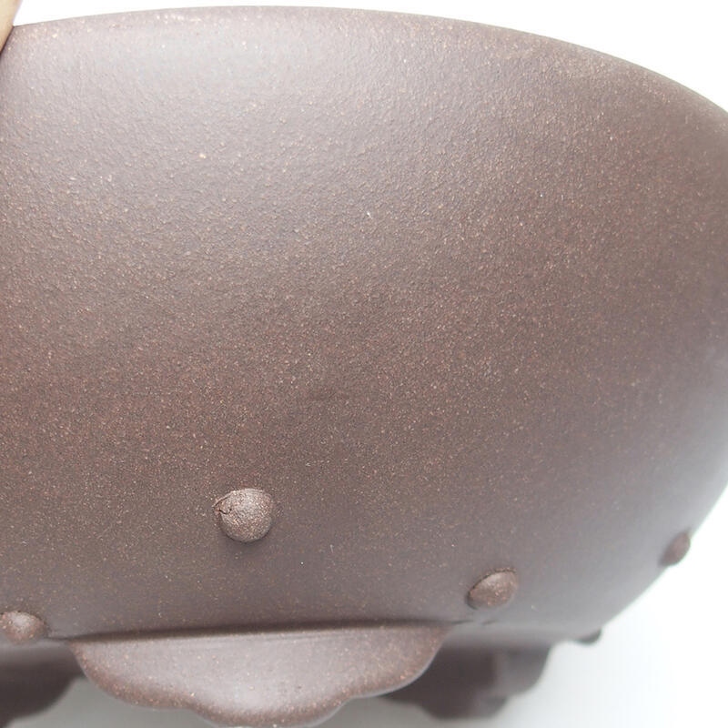 Bonsaischaal 22 x 22 x 8 cm, bruin