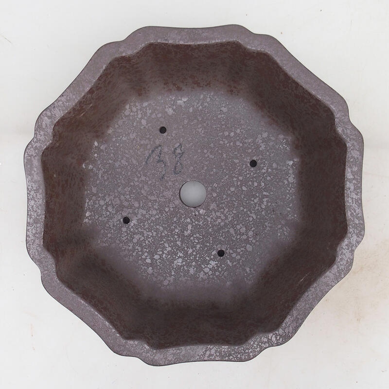 Bonsaischaal 23 x 23 x 7,5 cm, natuurlijke kleur