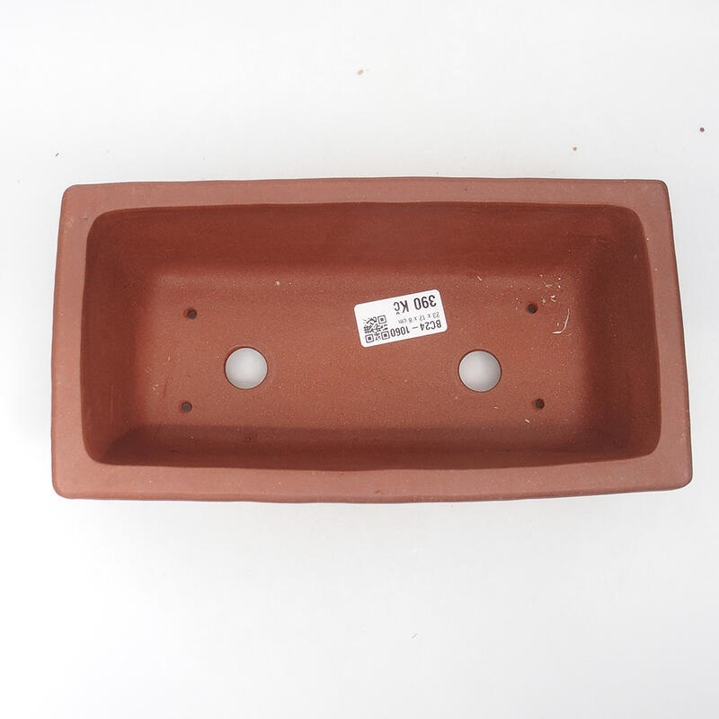 Bonsaischaal 24 x 12 x 8 cm, baksteenkleur