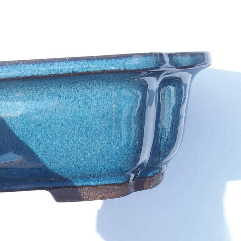 Bonsaischaal 24 x 18,5 x 8 cm blauw