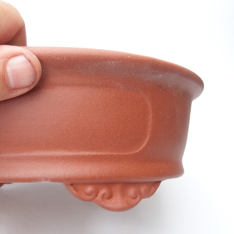 Bonsaischaal 24 x 18 x 8 cm, baksteenkleur